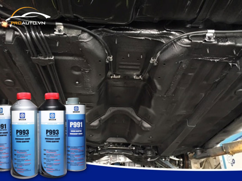 Phủ gầm Onzca - Sơn phủ gầm gốc nước công nghệ mới