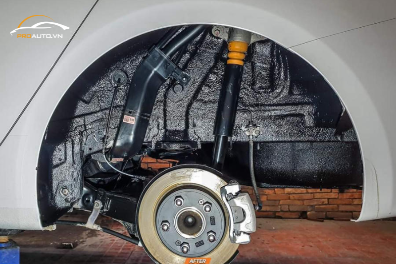 Phủ gầm SIP bảo vệ chống ăn mòn, đá văng