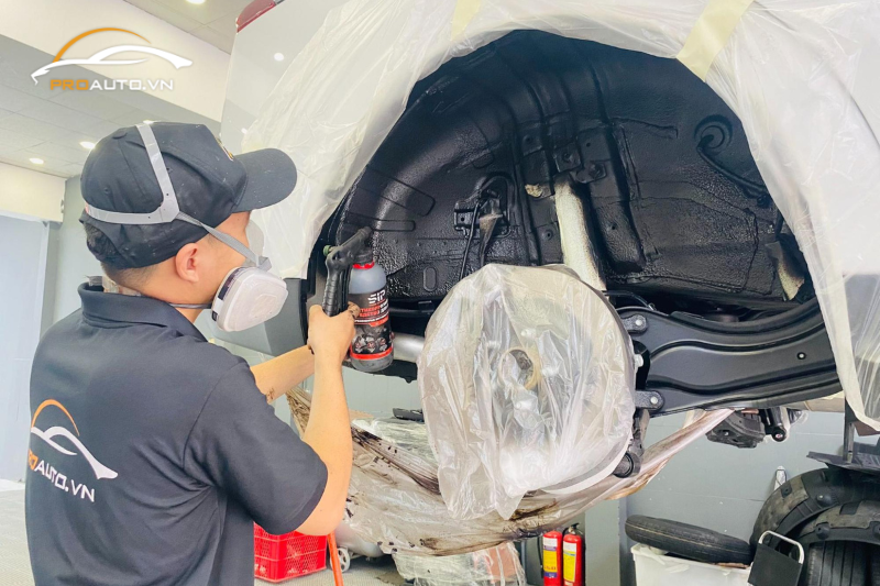 Phủ gầm SIP cho hốc bánh xe hơi