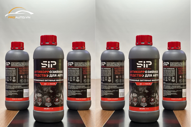 Phủ gầm SIP - Sơn phủ gầm gốc dầu không mùi - Nhân đôi hiệu quả