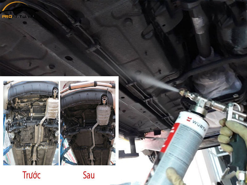 Phủ gầm xe Toyota Land Cruiser