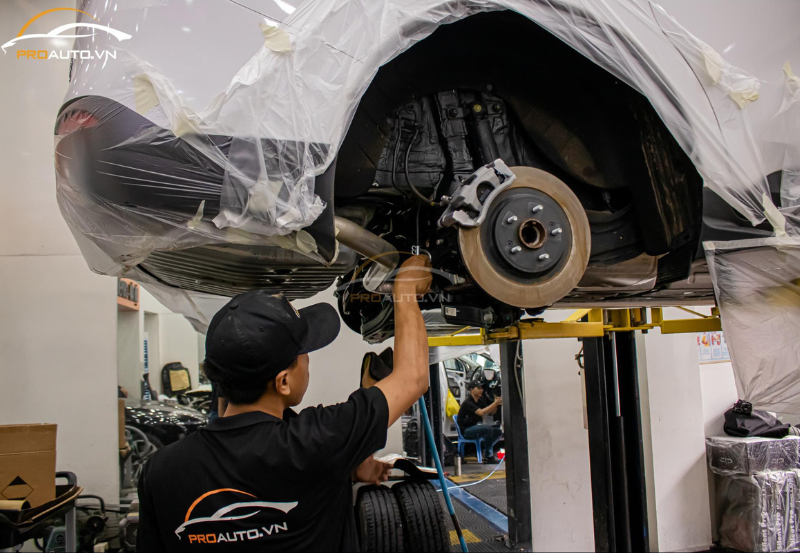 Phủ gầm xe Hyundai Palisade chuyên nghiệp tại PROAUTO.VN