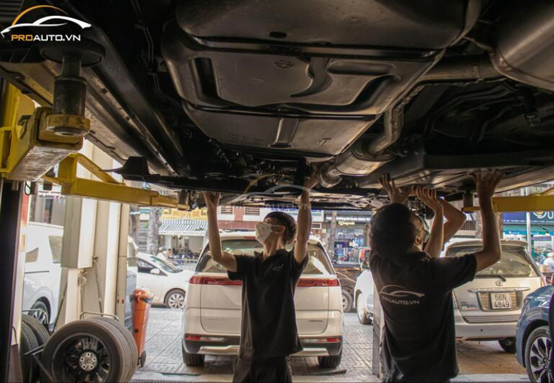 Phủ gầm xe Hyundai Palisade ô tô tại cho xe Honda Accord