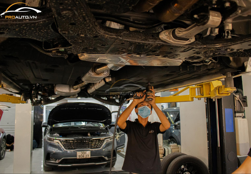 Phủ gầm xe Hyundai Palisade thời điểm nào thích hợp