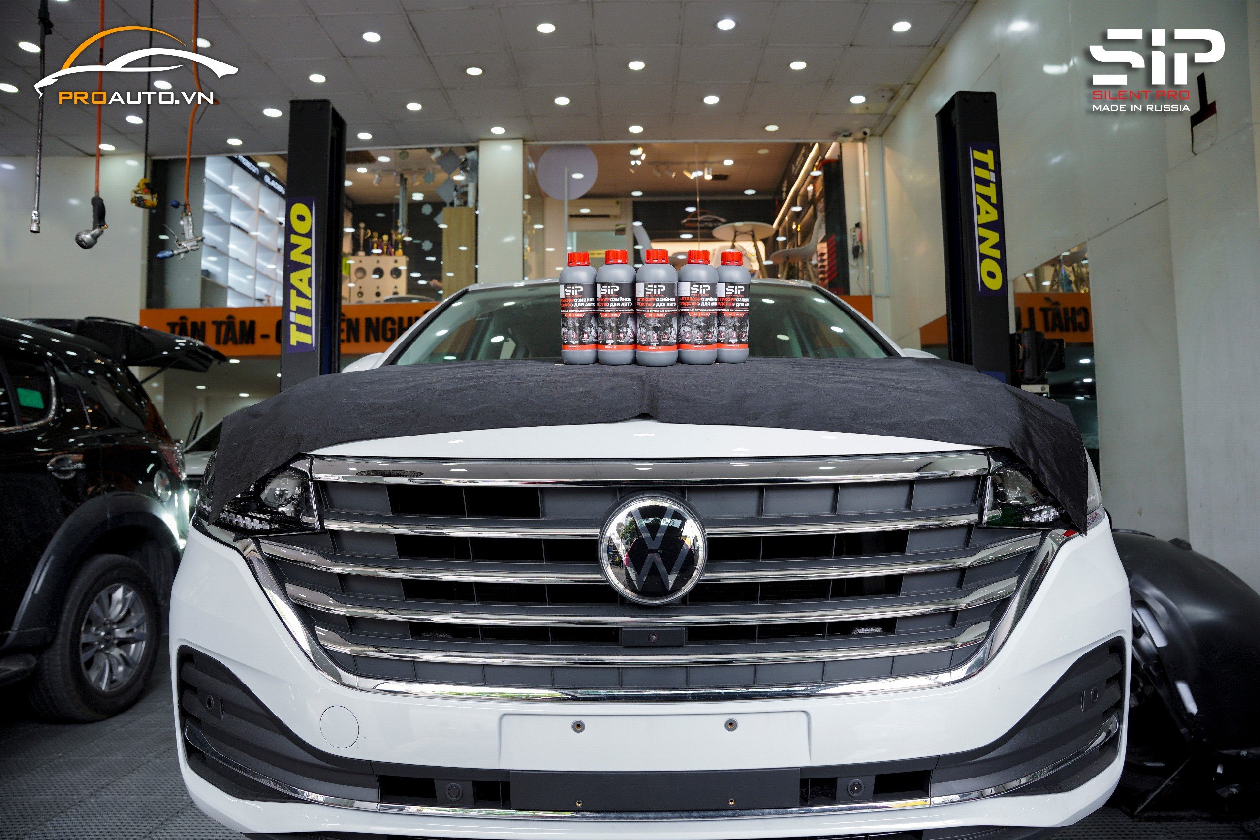 Phủ gầm xe Volkswagen Viloran