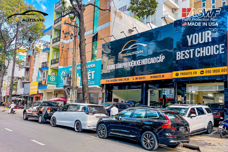 PROAUTO.VN - Trung tâm dán phim cách nhiệt ASWF uy tín tại Hồ Chí Minh