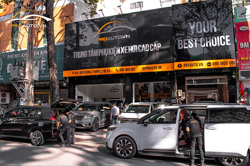 PROAUTO.VN - Trung tâm độ ghế Limousine Kia Carnival quận 11