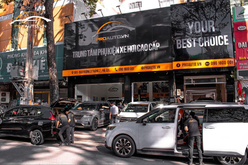 PROAUTO.VN – Trung tâm độ ghế limousine xe Sedona tại Q11 TPHCM