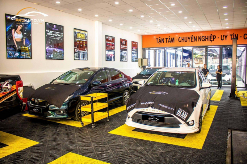 PROAUTO.VN - Trung tâm xịt phủ gầm ô tô tại Bình Dương