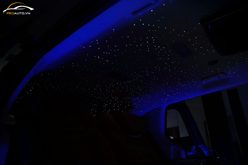 Quy trình 7 bước để độ trần ánh sao xe ô tô