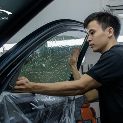 Quy trình dán phim cách nhiệt xe BMW i8 tại PROAUTO.VN