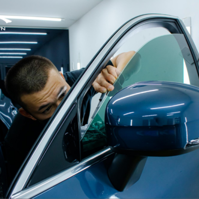 Quy trình dán phim cách nhiệt xe Chevrolet Trax được thi công tỉ mỉ