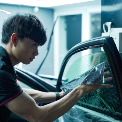 Quy trình dán phim cách nhiệt xe hơi tại PROAUTO.VN