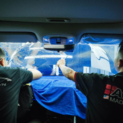 Quy trình dán phim cách nhiệt xe Hyundai Starex tại PROAUTO.VN