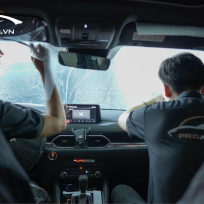 quy trinh dan phim cach nhiet xe mazda cx5 tai proautovn 1