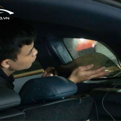 Quy trình dán phim cách nhiệt xe Mitsubishi Attrage tại PROAUTO.VN