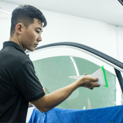 Quy trình dán phim cách nhiệt xe Mitsubishi Zinger tại PROAUTO.VN