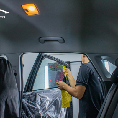 Quy trình dán phim cách nhiệt xe Toyota Altis tại PROAUTO.VN