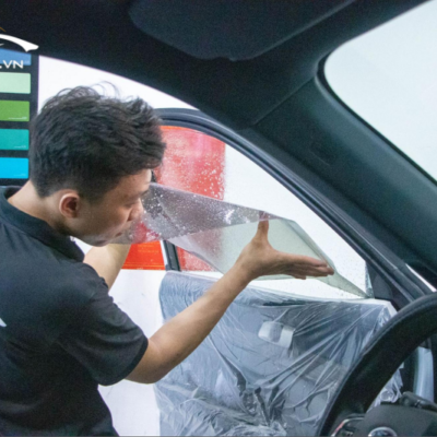 Quy trình dán phim cách nhiệt xe Toyota Yaris tại PROAUTO.VN