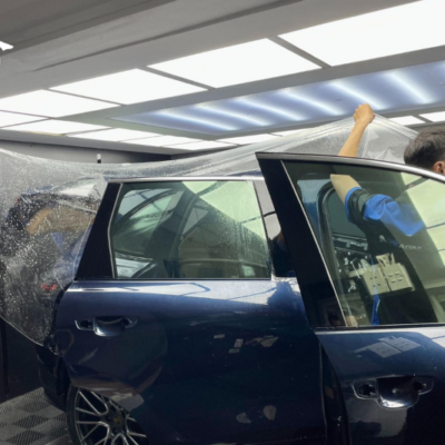 Quy trình dán phim PPF được thực hiện cẩn thận