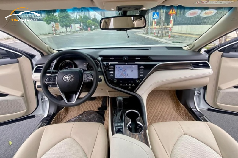 Quy trình đổi màu nội thất xe Toyota Camry