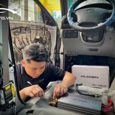 Quy trình nâng cấp âm thanh chuyên nghiệp tại PROAUTO.VN