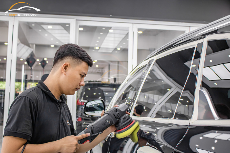 Quy trình phủ Ceramic xe Hyundai Custin chuẩn Mỹ