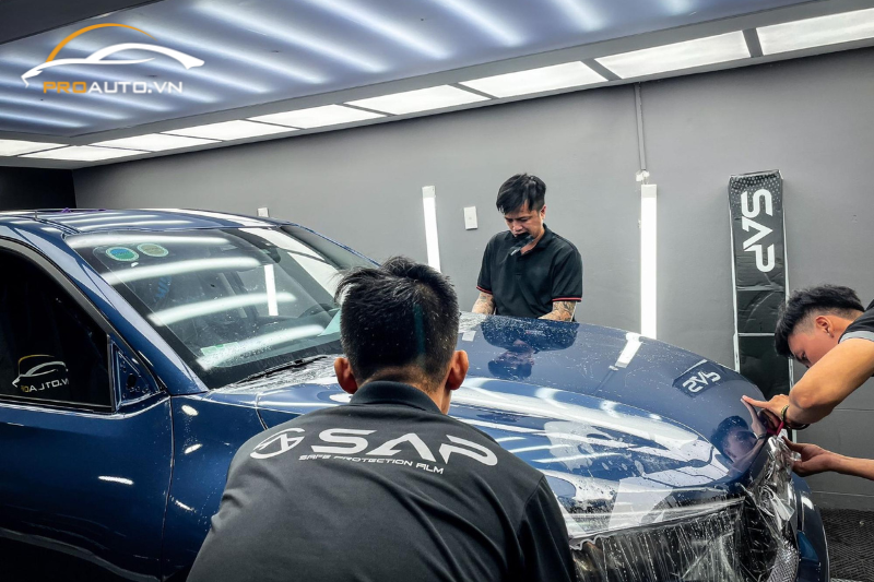 Quy trình thi công dán PPF chuyên nghiệp tại PROAUTO.VN