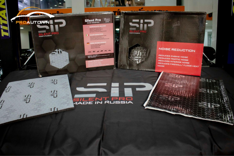 SILENT PRO G - Vật liệu cách âm được sản xuất tại Nga