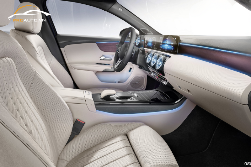 Sơn đổi màu các chi tiết nhựa xe Mercedes A-Class