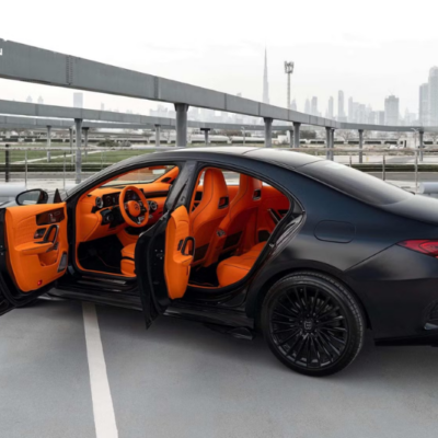 Sơn đổi màu các chi tiết nhựa xe Mercedes CLA