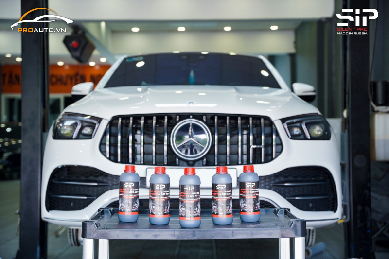 Sơn phủ gầm cho xe Mercedes-AMG GLE 53