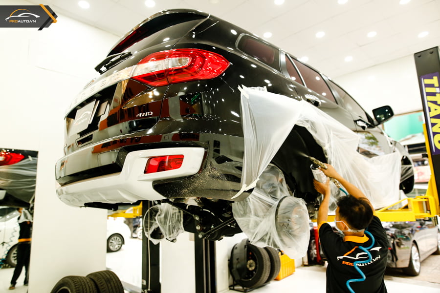 Sơn Phủ Gầm Ford Everest - Ảnh 2