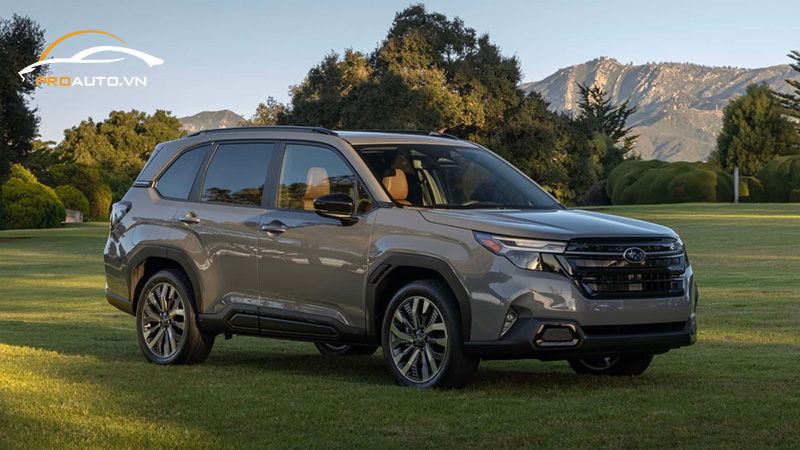 Subaru Forester 2024: Ngược thời gian theo đuổi phong cách cổ điển