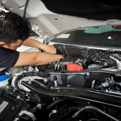 Tác dụng của cách âm chống ồn khoang máy ô tô chống ồn