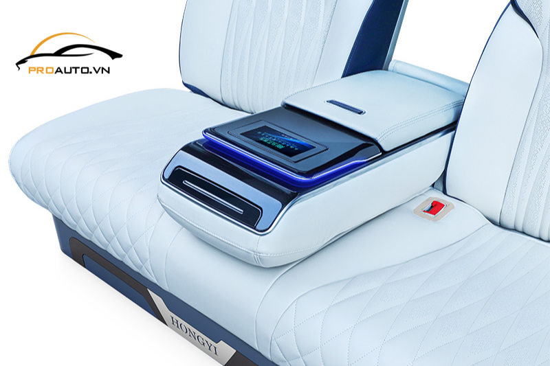 Tay ghế Sofa Bed 2.0 Luxury được bọc da Nappa cao cấp