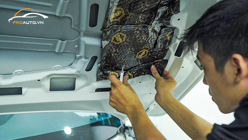 Thi công cách âm chống ồn cửa xe uy tín tại PROAUTO.VN