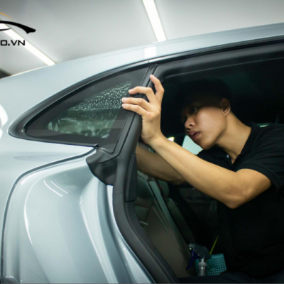 Thi công dán phim cách nhiệt tại PROAUTO.VN