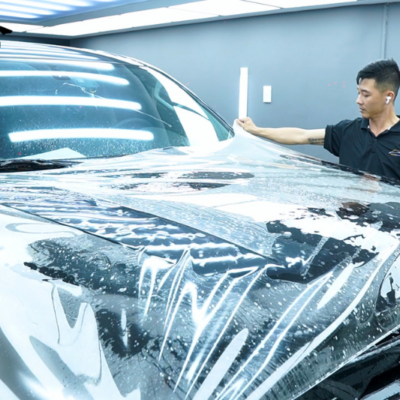 Thi công dán PPF cho xe hơi