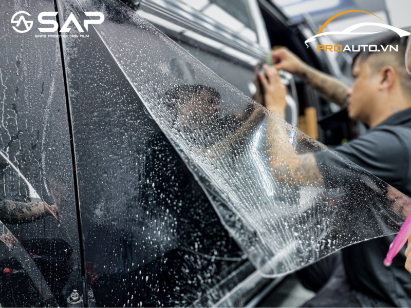 Thi công dán PPF SAP cho xe ô tô chính hãng tại PROAUTO.VN