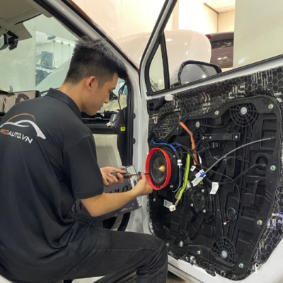 Thi công độ âm thanh xe hơi tại PROAUTO.VN