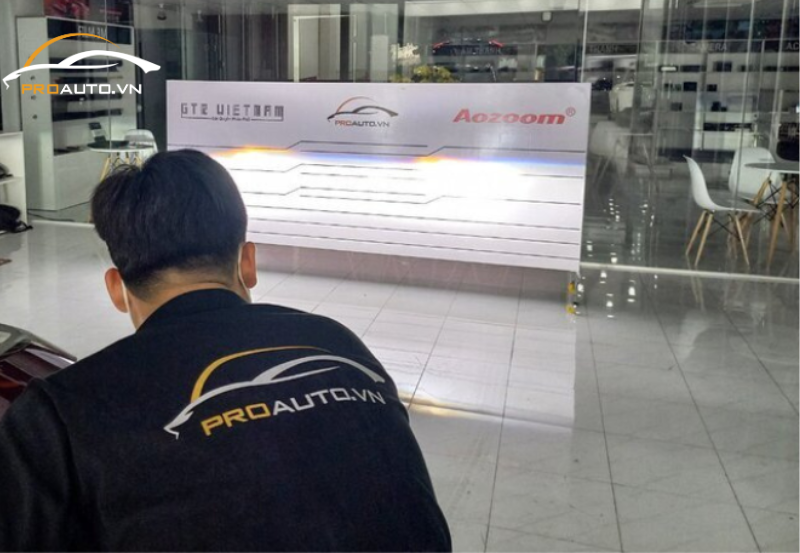 Thi công độ đèn tăng sáng ô tô tại PROAUTO.VN