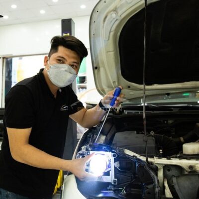 thi cong do den xe o to tai proautovn 3 11 1