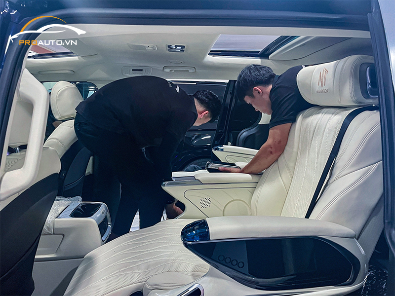 Thi công độ ghế Limousine ô tô, xe hơi tại PROAUTO.VN
