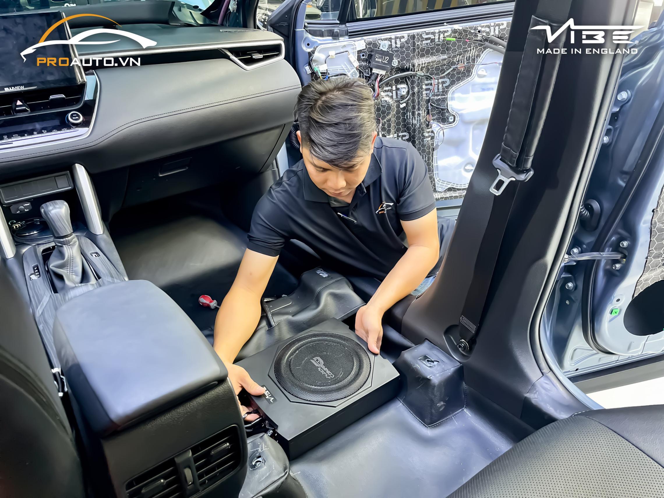 Thi công độ loa cho xe ô tô tại PROAUTO.VN chất lượng