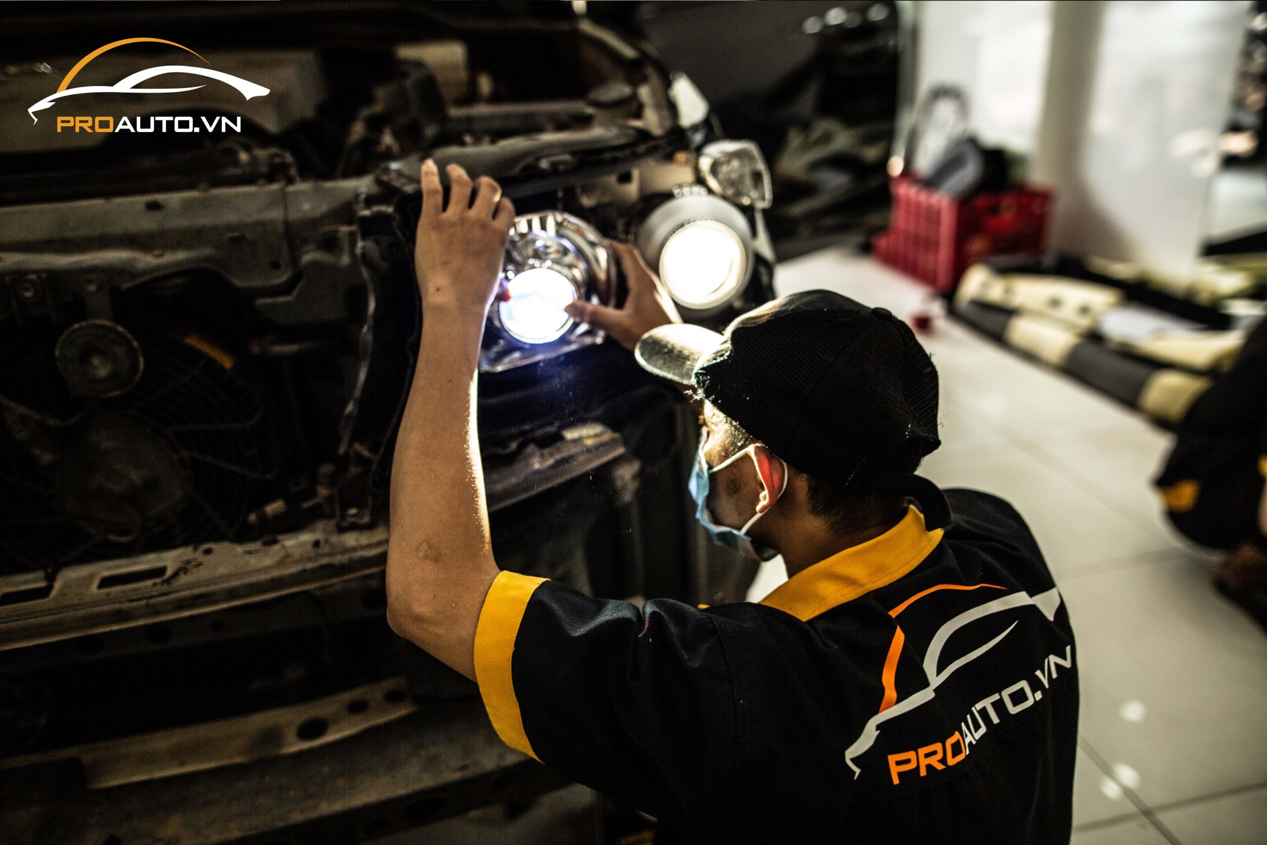 Nâng cấp đèn ô tô