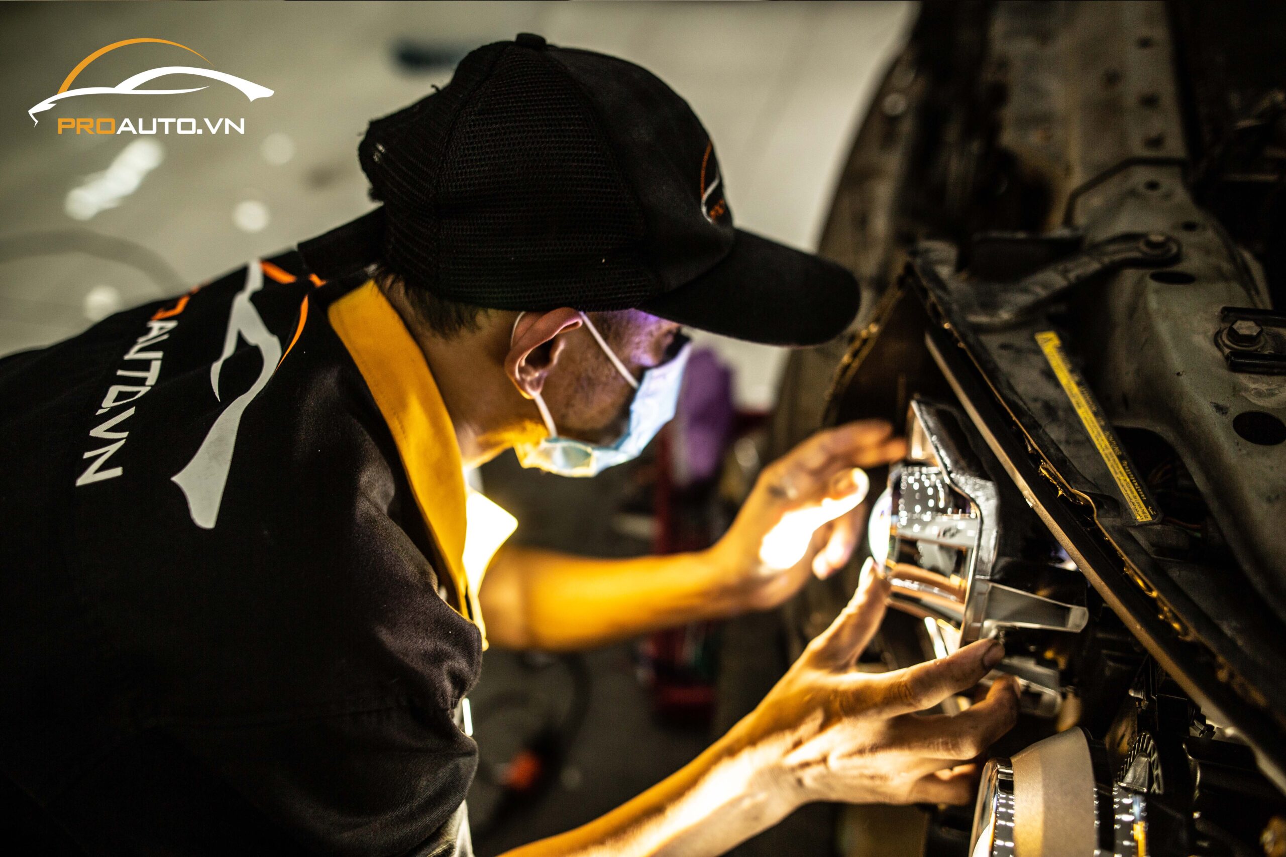 Độ đèn cho xe ô tô