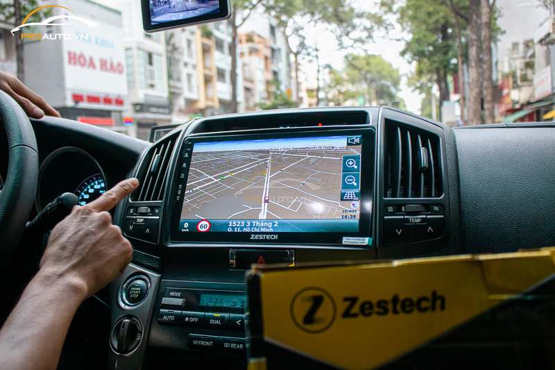 Thi công lắp màn hình Android ô tô thông minh tại ProAuto.vn 