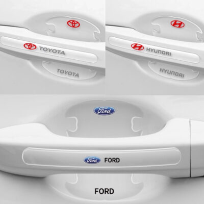 Bộ 10 Miếng Dán Chống Xước Hõm Và Tay Nắm Cửa Xe Ô Tô