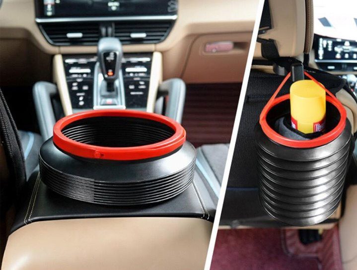 Thùng đựng rác ô tô 